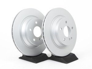 ES#2569686 - 2114230912SET4 - Rear Brake Rotors - Pair (300x22) - Vented rotors, not for use on vehicles with solid rear brake rotors - Meyle - Mercedes Benz