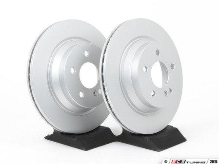 ES#2569686 - 2114230912SET4 - Rear Brake Rotors - Pair (300x22) - Vented rotors, not for use on vehicles with solid rear brake rotors - Meyle - Mercedes Benz