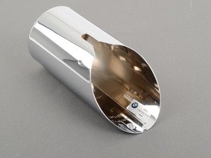 ES#2557654 - 18307605041 - Exhaust Tailpipe Tip - Genuine BMW chrome tip - Genuine BMW - BMW
