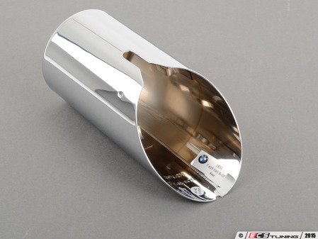 ES#2557654 - 18307605041 - Exhaust Tailpipe Tip - Genuine BMW chrome tip - Genuine BMW - BMW