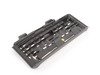 ES#3088755 - 5Q1864551A - Dead pedal - stainless steel - Beauty trim to rest your unused foot on - Genuine Volkswagen Audi - Audi Volkswagen