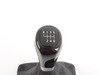 ES#46506 - 25110427663 - Leather shift knob - 6 speed - (NO LONGER AVAILABLE) - Gloss black leather shift knob with boot to add style to your interior - Genuine BMW - 
