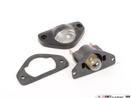 ES#2855869 - 91163162004 - License Plate Light Assembly - Priced Each - Complete replacement housing with bulb - Two required - ULO - Porsche