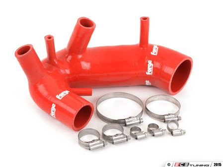 ES#1832363 - FMA4B6INDR - Turbo Inlet Hose - Red - (NO LONGER AVAILABLE) - Less restriction for a higher flow - Forge - 