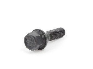 ES#2130076 - C17A32-ZNNITT - Conical Seat Wheel Bolt - 12x1.5x32mm - Priced Each - Black zinc coated bolts to secure your wheels - ECS - BMW Volkswagen MINI
