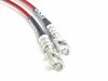 ES#1311 - ECS41037kt - Front Exact-Fit Stainless Steel Brake Lines - Front set of DOT-compliant lines for an improved pedal feel - ECS - Audi