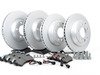 ES#2602307 - 95535140151OEKT - Front & Rear Brake Service Kit - Featuring Zimmermann rotors and Bosch QuietCast brake pads - Assembled By ECS - Porsche