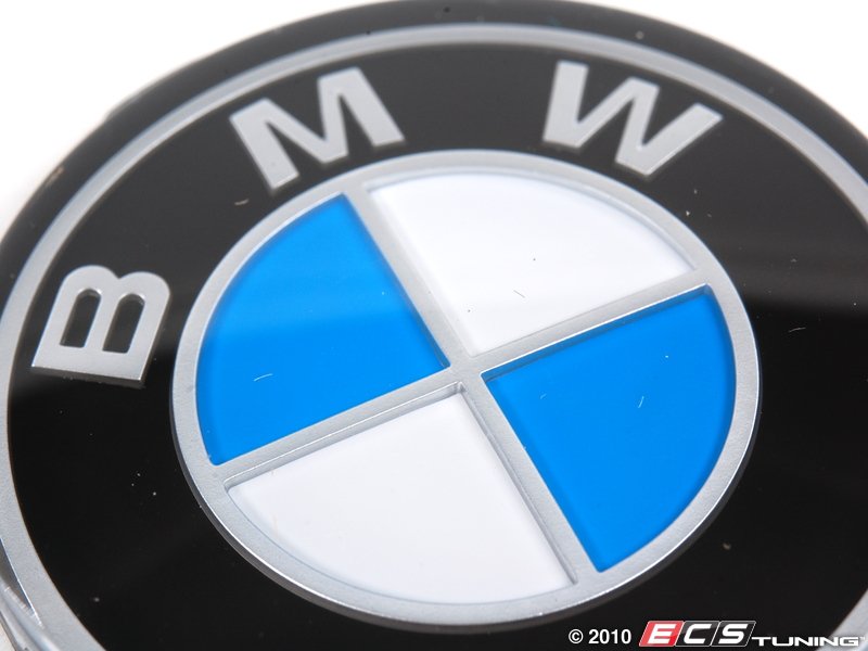 BMW Coprimozzo Centrale Volante Originale | Stemma Rotondo Con Logo | Ricambio Genuino 32331117279 | Diametro 46,4 Mm | Colore Bianco - 4
