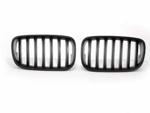 ES#2189846 - BM01-7001-B - Blackout Grille Set - Matte Black - E70 X5 - Add style and individuality to your BMW in minutes! - ECS - BMW