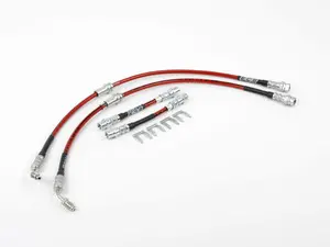 Exact-Fit Stainless Steel Brake Lines - Kit