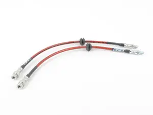 Exact-Fit Stainless Steel Brake Lines - Front