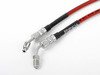 ES#5185 - ECSR32BLK - Exact-Fit Stainless Steel Brake Lines - Kit - Set of four lines does all the rubber hoses on car. Includes new OEM spring retaining clips. - ECS - Volkswagen