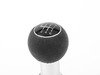 ES#1258941 - 8E0863278DHVDU - DTM Edition Shift Knob - Leather - Soul (Black)/Silver - 6 Speed - (NO LONGER AVAILABLE) - Upgrade your interior styling - Genuine Volkswagen Audi - 