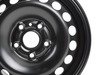 ES#2640246 - 5K0601027B03C - 15" Steel Wheel - Priced Each - 15"x6" ET47 5x112 Rally Black - Genuine Volkswagen Audi - Audi Volkswagen