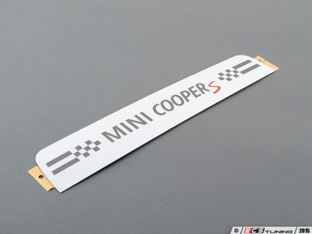 ES#2145250 - 51779800668 - Door Sill " Cooper S " - Front Right - Replace that scratch or damaged door sill - Genuine MINI - MINI