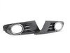 ES#2992024 - 1K0998022YKT1 - Fog Light Conversion Kit - Yellow Light - Complete kit to install fog lights on your MK6 Golf or Jetta SportWagen - Assembled By ECS - Volkswagen