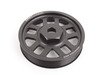 ES#2837 - VR612VPSKIT MK3 - ECS Lightweight Pulley Kit - Black - Includes lightweight crank & power steering pulleys, new key way & OEM crank bolt - ECS - Volkswagen