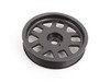 ES#2837 - VR612VPSKIT MK3 - ECS Lightweight Pulley Kit - Black - Includes lightweight crank & power steering pulleys, new key way & OEM crank bolt - ECS - Volkswagen