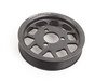 ES#2837 - VR612VPSKIT MK3 - ECS Lightweight Pulley Kit - Black - Includes lightweight crank & power steering pulleys, new key way & OEM crank bolt - ECS - Volkswagen