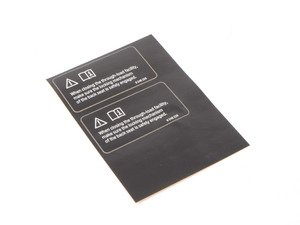 ES#184994 - 71218248226 - LABEL - Genuine BMW - BMW MINI