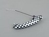 ES#88851 - 51210422089 - Door Handle Checkered - Left  - (NO LONGER AVAILABLE) - Checkered design for the door handle - Genuine MINI - 