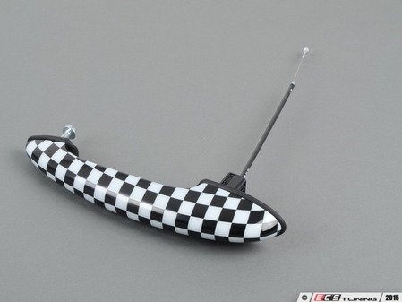 ES#88848 - 51210422086 - Door Handle Checkered - Right - (NO LONGER AVAILABLE) - Checkered design for the door handle - Genuine MINI - 