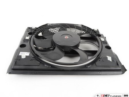 ES#2795578 - 64546988913 - Auxiliary Pusher Fan Assembly - (NO LONGER AVAILABLE) - Cooling fan mounted in front of the radiator - Vaico - 