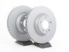 ES#2602306 - 95535140151FPKT - Front Brake Service Kit - Featuring Zimmerman Z-Coated rotors and Hawk HPS brake pads - Assembled By ECS - Porsche