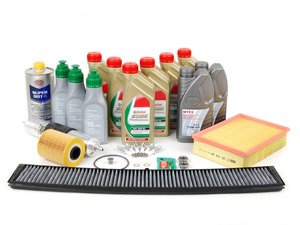 ES#2580183 - E46M3SVCUP+KT - "Complete" Enthusiast Inspection II Kit - Includes a comprehensive selection of quality parts to service your BMW including TWS Edge Professional oil - Assembled By ECS - BMW