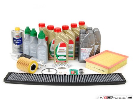 ES#2580183 - E46M3SVCUP+KT - "Complete" Enthusiast Inspection II Kit - Includes a comprehensive selection of quality parts to service your BMW including TWS Edge Professional oil - Assembled By ECS - BMW