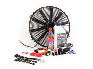 ES#2812843 - E36FNDKT6 - Electric Fan Conversion Kit  - Free up some extra horsepower by replacing your fan with a Mishimoto e-fan - Assembled By ECS - BMW