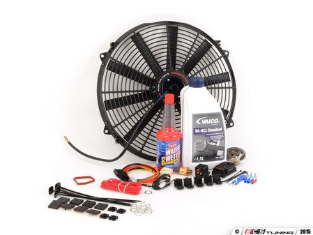 ES#2812843 - E36FNDKT6 - Electric Fan Conversion Kit  - Free up some extra horsepower by replacing your fan with a Mishimoto e-fan - Assembled By ECS - BMW