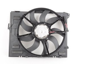 ES#1929416 - 17112283621 - E9X M3 Radiator Fan Assembly With Frame - Puller fan - Genuine BMW - BMW