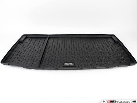 ES#2634339 - 51472304740 - MINI "S" Logo Cargo Liner Rubber - Black  - Keep your MINI trunk clean and tidy : Level cargo floor - Genuine MINI - MINI