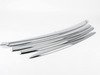 ES#2145270 - 63132209506 - Front Brackets And Grille - Chrome - Used with the additional fog / rally light install kit - Genuine MINI - MINI
