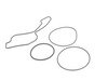 ES#2602928 - 98610090500 - Engine Gasket Set - Does not include head gaskets - OEM - Porsche