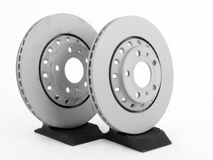 ES#4447 - 4e06986hok - Rear Brake Rotors - Pair (310x22) - Quality aftermarket brake components. - Zimmermann - Audi Volkswagen