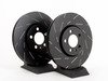 ES#522996 - USR818 - Front USR Series Sport Slotted Rotors - Pair (288x25) - Upgrade to a Turbo slotted rotor for improved braking - EBC - Volkswagen