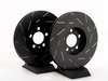 ES#522996 - USR818 - Front USR Series Sport Slotted Rotors - Pair (288x25) - Upgrade to a Turbo slotted rotor for improved braking - EBC - Volkswagen