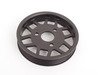 ES#2804227 - 003042ECS01KT2 - Aluminum Power Steering Pulley Kit - Finally, a durable power steering pulley that won't break! Includes durable ECS Aluminum Power Steering Pulley, three retaining bolts and a Continental power steering belt. - Assembled By ECS - BMW