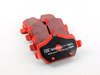 ES#2839100 - 34219811539slKT - Performance Rear Brake Service Kit - Featuring ECS V5 Slotted/Drilled rotors and EBC Red pads - Assembled By ECS - MINI