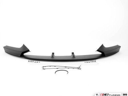 ES#2720224 - 51192343367 - Front M Performance Splitter - Matte Black - Add aggressive styling and added class with a front lip spoiler - Genuine BMW M Performance - BMW