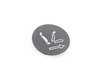 ES#138281 - 52107112448 - Covering Cap - Right - Cap for the tilt handle with seat diagram for passenger side - Genuine MINI - MINI