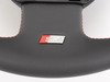 ES#450701 - 8K0419091BFWJL - Multi Function Steering Wheel - Red Stitching  - 3-Spoke, perforated leather sports steering wheel - Genuine Volkswagen Audi - Audi