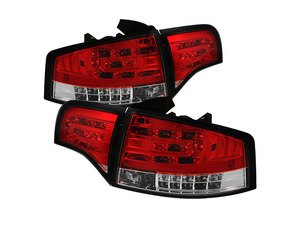 ES#2842105 - YDAA406G2LEDRC - Led Tail Light Set - Red/Clear - Upgrade your exterior looks - Spyder - Audi