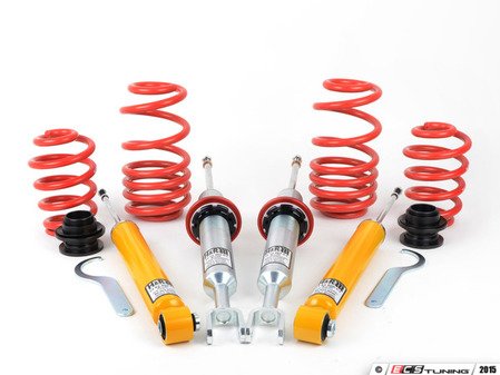 ES#845 - 29363-2 - Street Performance Coilover System - Average lowering height of 1.2"-2.2"F 0.75"-1.7"R - H&R - Audi