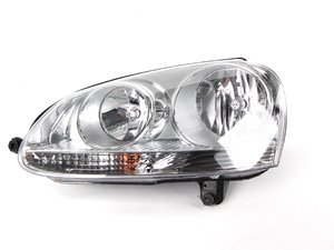 ES#4732869 - 341-1118L-AS -  Halogen Headlight Assembly - Left - Twin halogen headlamp - Depo - Volkswagen