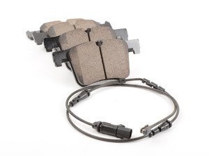 ES#2771600 - 34106856191 - Front Euro Ceramic Brake Pad Set EUR1561  - (NO LONGER AVAILABLE) - Offers excellent pedal feedback, low dust, and smooth initial bite. A favorite among BMW enthusiasts. - Akebono - 