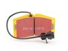 ES#520833 - DP41327R - Front YellowStuff Performance Brake Pad Set - A race quailty pad that can be used at the track and back home, includes wear sensors - EBC - Audi