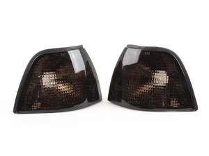 ES#2808206 - 4441503PTUEVS - Dark Smoke Corner Indicator Set - (NO LONGER AVAILABLE) - Dark smoke turn signal assembly set - Depo - 